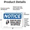 Signmission 5 in Height, 7 in Width, Vinyl Decal, Rectangle OS-2PACK-NS-D-57-L-11613 - alternate 2